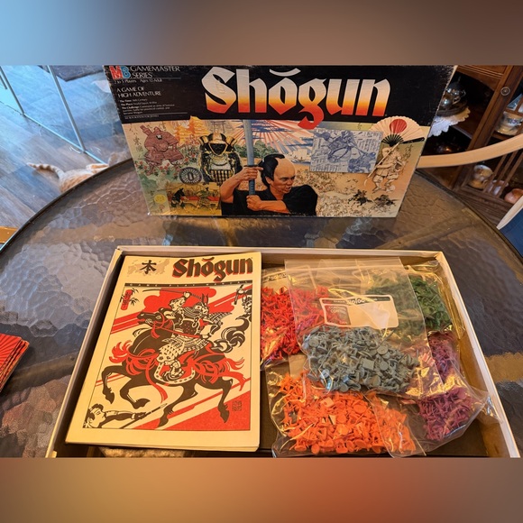 Vintage 1986 Milton Bradley Gamemaster Series SHOGUN Board Game 100% COMPLETE - Picture 3 of 7